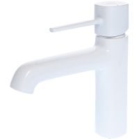 Смеситель для раковины Orange Karl M05-021w Белый — фото 1, Смесители для раковины