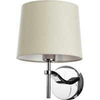 Настенный светильник Divinare Soprano 1341/02 AP-1 Белый Хром — фото 1, Светильники