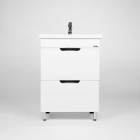 Товар: Тумба под раковину VIANT Лима 60 VLIM60CO-T2Y Белая - фото 2 Тумба под раковину VIANT Лима 60 VLIM60CO-T2Y Белая — фото 2, Мебель для ванной