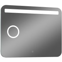 Зеркало Континент Fibra 1000х700 ЗЛП955 с подсветкой с сенсорным выключателем — фото 7, Зеркала в ванную комнату