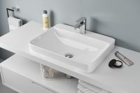 Товар: Раковина Excellent Holmi 59 CEAC.3201.590.WH Белая - фото 2 Раковина Excellent Holmi 59 CEAC.3201.590.WH Белая — фото 2, Раковины