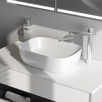 Раковина-чаша AM.PM Func 45 M8FWCC10450WG Белая — фото 6, Раковины накладные