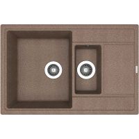 Кухонная мойка Florentina Липси-780К 20.250.D0780.105 Коричневая — фото 1, Кухонные мойки