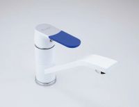 Смеситель для кухни Frap H34 F4534 Белый Хром — фото 2, Смесители для кухни