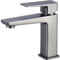 Смеситель для раковины Olive's Navarra 25100NRGM Оружейная сталь — фото 1, Смесители для раковины