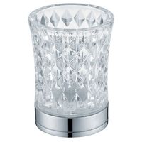 Стакан для зубных щеток Boheme 10213 Хром — фото 1, Мыльницы