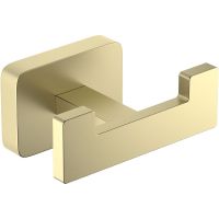 Двойной крючок Schein Klimt 9212BG Золото матовое — фото 1, Крючки для полотенец