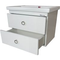 Тумба под раковину Bellezza Виана 70 4633811270018 подвесная Белая — фото 3, Тумбы под раковину