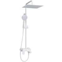 Душевая система WasserKRAFT A185.254.155.WM Белая матовая — фото 5, Душевое оборудование. Душевая программа