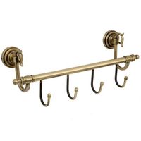 Вешалка для полотенец Boheme Medici 10623 Бронза — фото 1, Крючки для полотенец