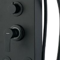 Душевая панель Aquanet Galaxy Black AP40-05 237440 Черный матовый — фото 4, Душевые панели