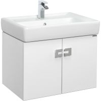 Тумба под раковину Aquaton Оптима 67 1A124101OP010 подвесная Белая — фото 1, Тумбы под раковину