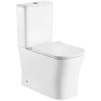 Унитаз компакт Ceruttispa Marmolada CT7777 с бачком и сиденьем Микролифт — фото 1, Напольные унитазы