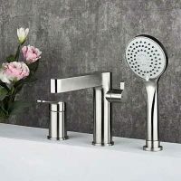 Смеситель на борт ванны Gappo G99-30 G1199-30 Сатин — фото 10, Смесители на борт ванны