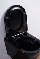 Унитаз Esbano Clavel ESUPCLAVB подвесной Черный глянцевый с сиденьем Микролифт — фото 9, Унитазы