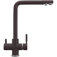 Смеситель для кухни Ulgran Quartz UQ-016-06 Трюфель — фото 1, Смесители