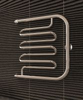 Водяной полотенцесушитель Terminus Фокстрот-Лиана (1) 500x500 4620768880971 Хром, боковое подключение, G 1" НР — фото 3, Водяные полотенцесушители