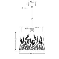 Подвесной светильник Artelamp Celesta A2769SP-1WH Белый — фото 4, Подвесные светильники