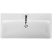 Тумба с раковиной Misty Адриана 90 УТ000010217 подвесная Дуб Вотан Белый — фото 4, Тумбы с раковиной