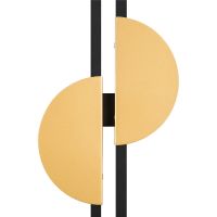 Настенный светильник Maytoni Modern Mirage Skyline MOD179WL-L22BS4K1 Черный, Латунь — фото 3, Бра