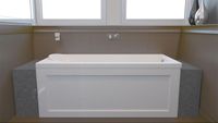 Акриловая ванна Aquanet West 170х70 240463 без гидромассажа — фото 5, Акриловые ванны
