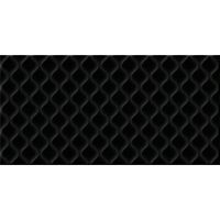 Керамическая плитка Cersanit Deco рельеф черный DEL232D настенная 29,8x59,8 см — фото 1, Керамическая плитка