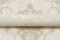 Обои Артекс Луиза 10806-04 Винил на флизелине (1,06*10,05) Зеленый/Бежевый, Мрамор/Штукатурка — фото 6, Обои для стен