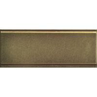 Керамический бордюр Kerama Marazzi Гинардо металл обрезной BDA015R 12х30 см — фото 1, Керамическая плитка