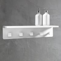 Товар: Вешалка для полотенец Abber Stein AS1651 с полкой Белая - фото 2 Вешалка для полотенец Abber Stein AS1651 с полкой Белая — фото 2, Крючки для полотенец