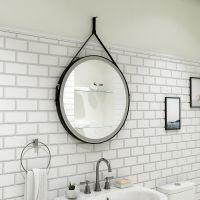 Товар: Зеркало Art&Max Milan AM-Mil-800-DS-F-Nero с подсветкой с сенсорным выключателем Черное - фото 2 Зеркало Art&Max Milan AM-Mil-800-DS-F-Nero с подсветкой с сенсорным выключателем Черное — фото 2, Мебель для ванной