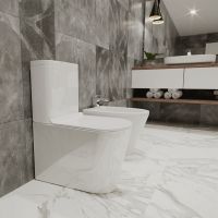 Унитаз компакт Timo Inari TK-501 с бачком и сиденьем Микролифт — фото 2, Напольные унитазы