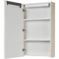 Товар: Зеркальный шкаф Aquaton Верди PRO 50 1A195802VDAV0 с подсветкой Белый Ясень фабрик - фото 2 Зеркальный шкаф Aquaton Верди PRO 50 1A195802VDAV0 с подсветкой Белый Ясень фабрик — фото 2, Зеркальные шкафы в ванную