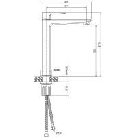 Смеситель для раковины Olive's Navarra 25134NR Хром — фото 2, Смесители