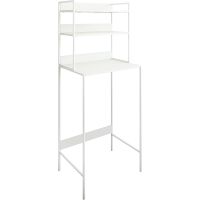 Товар: Стеллаж Sanflor 64 82613185 над сантехникой Белый муар - фото 1 Стеллаж Sanflor 64 82613185 над сантехникой Белый муар — фото 1, Стеллажи для ванной комнаты