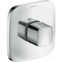Смеситель для душа Hansgrohe PuraVida Highflow с термостатом Хром арт-15772000 — фото 1, Смесители для душа с термостатом