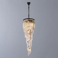 Люстра Divinare Charlotte 3011/01 SP-11 Прозрачная Черная — фото 3, Люстры