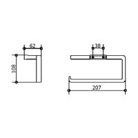 Товар: Кольцо для полотенец Keuco Industrie 14 41421 010000 Хром - фото 4 Кольцо для полотенец Keuco Industrie 14 41421 010000 Хром — фото 4, Полотенцедержатели