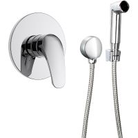 Гигиенический душ со смесителем Orange OneLife P01-888cr Хром — фото 1, Гигиенические души