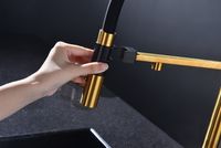 Смеситель для кухни Paulmark Magneto One Ma213188-BG Брашированное золото — фото 8, Смесители для кухни