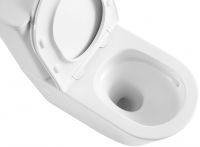 Унитаз компакт Abber Bequem AC1112TMW Белый матовый с бачком и сиденьем Микролифт — фото 6, Напольные унитазы