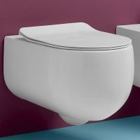 Унитаз Kerasan Flo 311130 подвесной Белый матовый без сиденья — фото 2, Унитазы