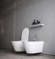 Унитаз Logan L3W AVVA 288924 подвесной Белый без сиденья — фото 8, Унитазы