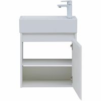 Товар: Тумба под раковину Aquanet Nova Lite 50 298853 подвесная Белая глянцевая - фото 5 Тумба под раковину Aquanet Nova Lite 50 298853 подвесная Белая глянцевая — фото 5, Мебель для ванной