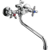 Смеситель для ванны Frap H27 F2227-2 универсальный Хром — фото 2, Смеситель для ванны