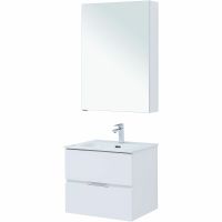 Товар: Комплект мебели для ванной Aquanet Алвита New 60 274216 подвесной Белый матовый - фото 3 Комплект мебели для ванной Aquanet Алвита New 60 274216 подвесной Белый матовый — фото 3, Мебель для ванной