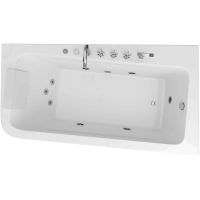 Акриловая ванна Grossman 170х95 GR-17095-1R с гидромассажем — фото 3, Акриловые ванны