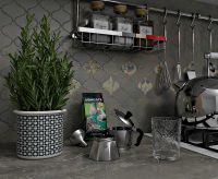 Керамический декор Kerama Marazzi Арабески Котто Орнамент OP\A162\65000 6,5х6,5 см — фото 3, Керамическая плитка