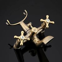 Смеситель для ванны Gappo G63-4 G3263-4 Бронза — фото 5, Смесители