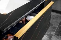 Товар: Тумба с раковиной Orans BC-V8106-1200 120 8106000 подвесная Black - фото 4 Тумба с раковиной Orans BC-V8106-1200 120 8106000 подвесная Black — фото 4, Мебель для ванной