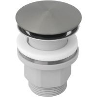 Донный клапан Omnires A64IN click-clack Инокс — фото 1, Донные клапаны